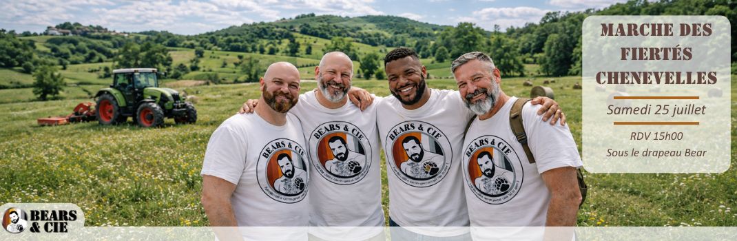 Marche des fiertés de Chenevelles - Bear et Compagnie