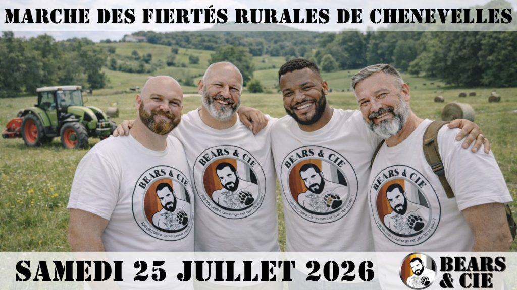 Marche des fiertés rurales de Chenevelles - Bears et Compagnie