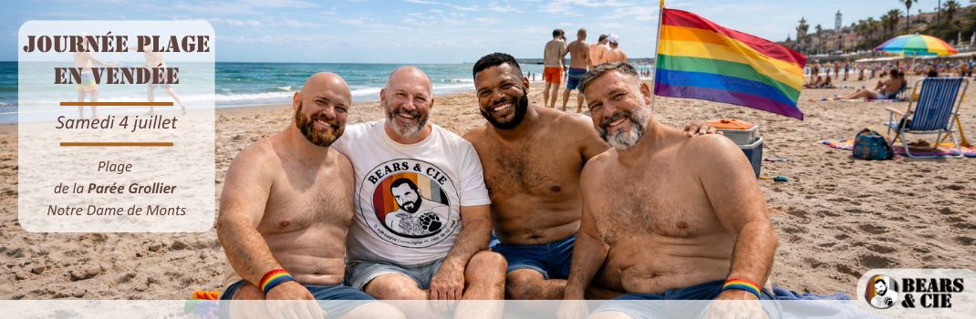 Journée bears plage juillet - Bears et compagnie